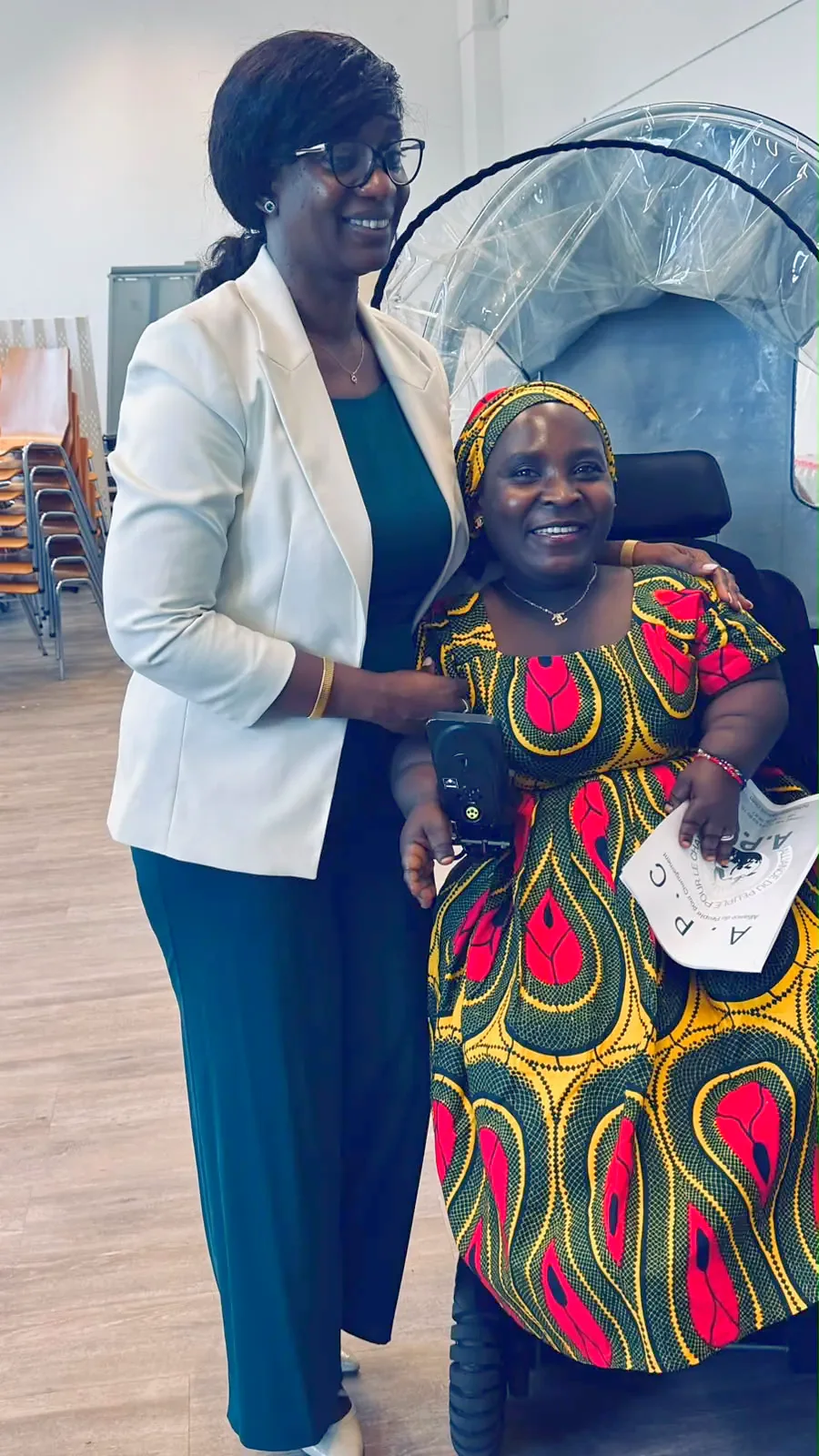 Moment de proximité et d'inclusion lors d'une rencontre citoyenne