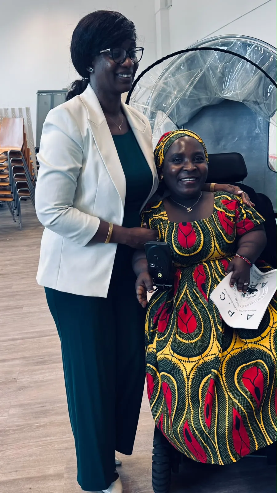 Moment de proximité et d'inclusion lors d'une rencontre citoyenne